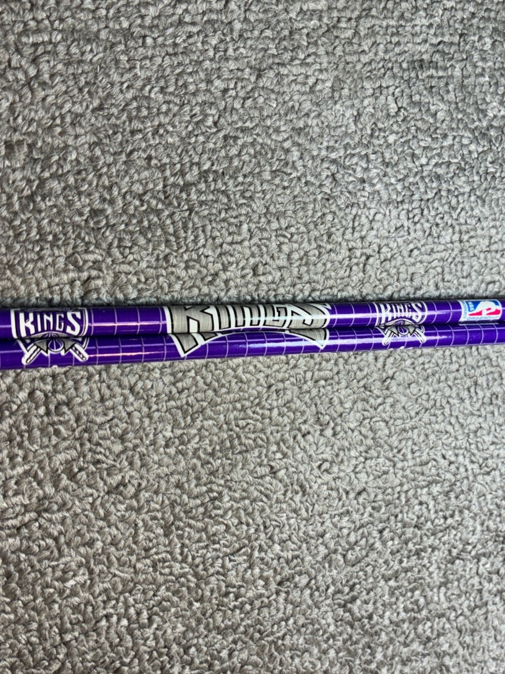 Vintage Sacramento Kings Pencils 2 Total NBA Basketball Retro Unused